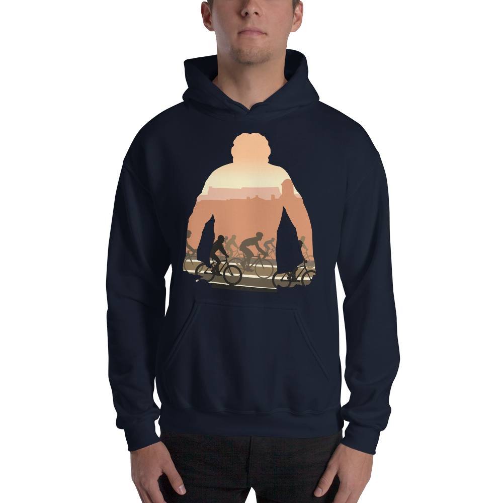 Flamme Rouge Silhouette Unisex Hoodie
