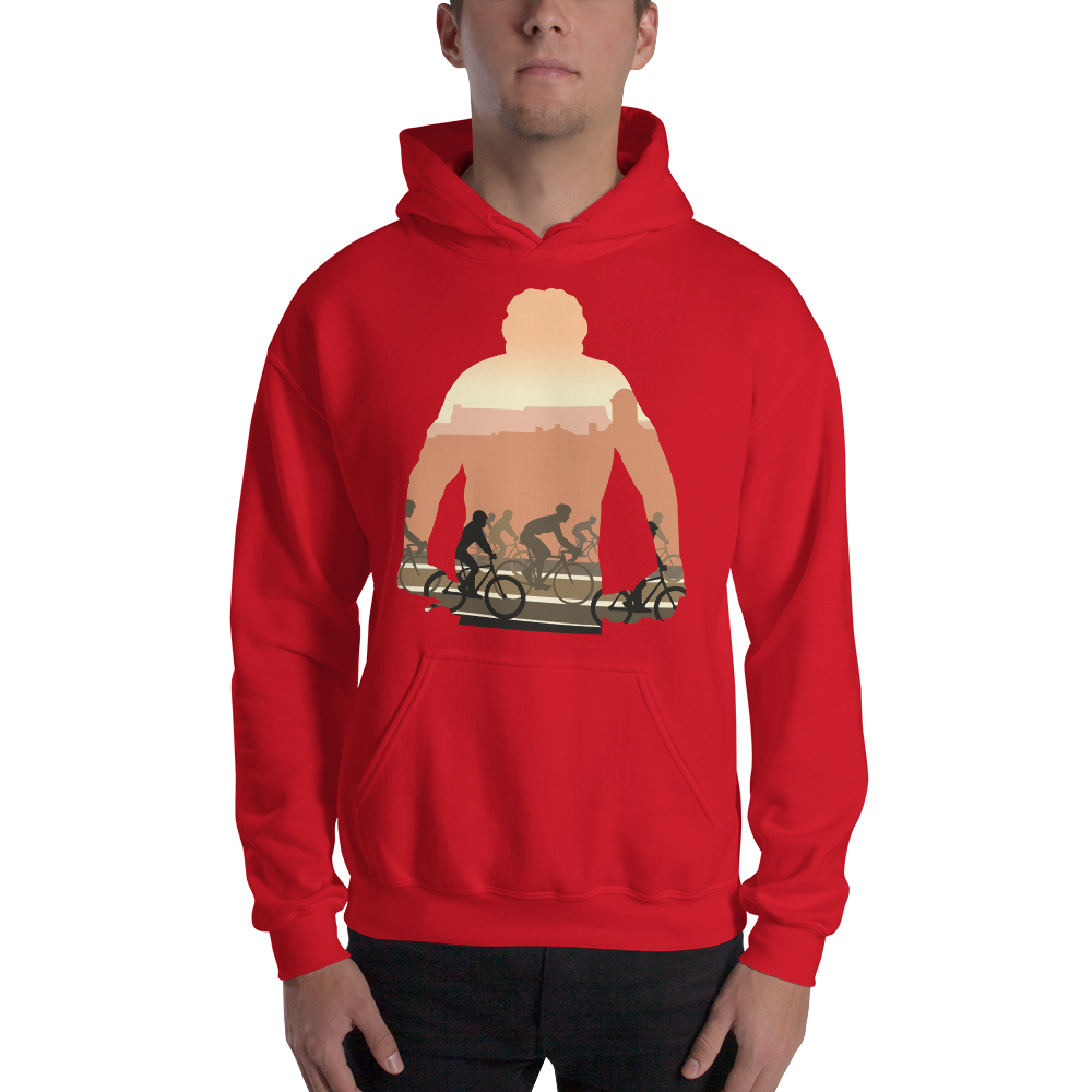 Flamme Rouge Silhouette Unisex Hoodie