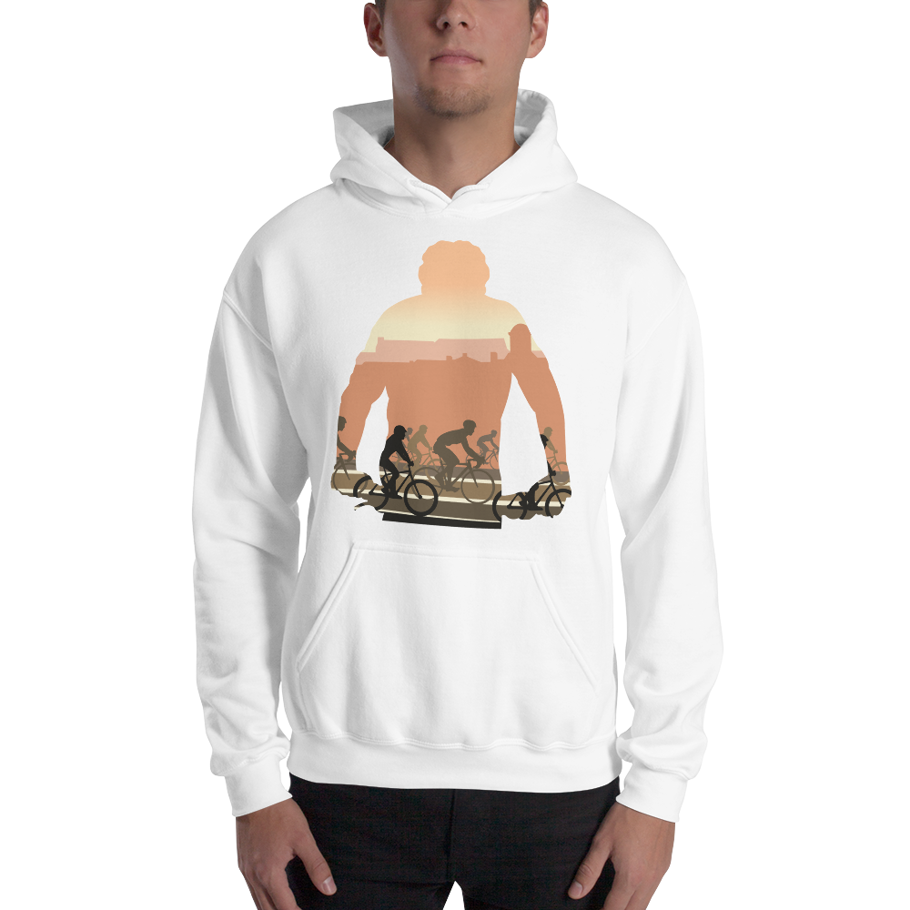 Flamme Rouge Silhouette Unisex Hoodie