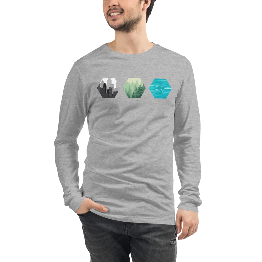 Terraforming Mars Resource Tiles Unisex Long Sleeve T-Shirt