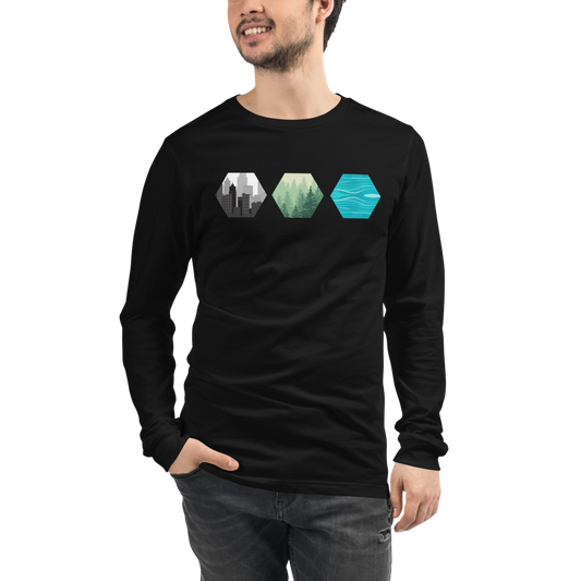 Terraforming Mars Resource Tiles Unisex Long Sleeve T-Shirt