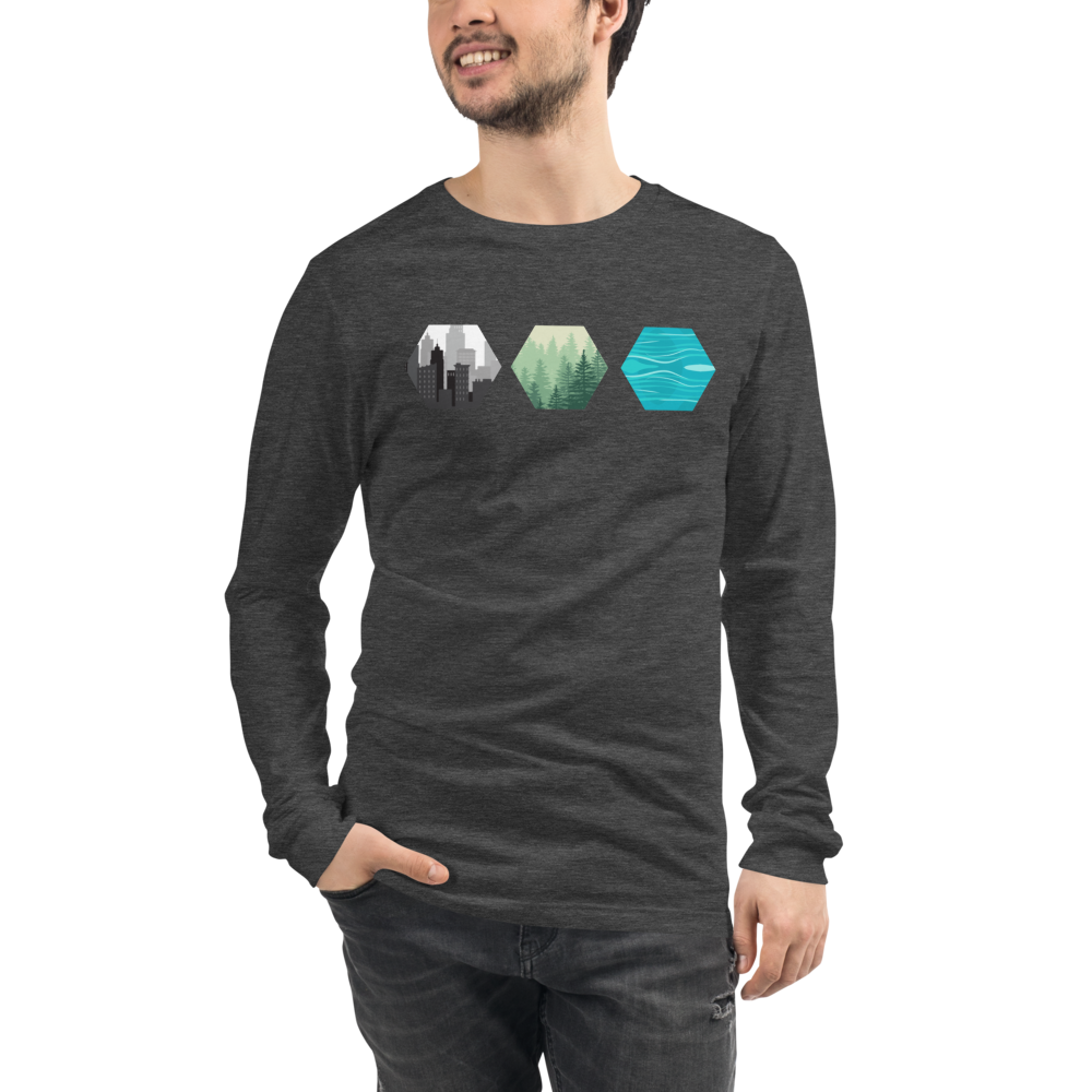 Terraforming Mars Resource Tiles Unisex Long Sleeve T-Shirt