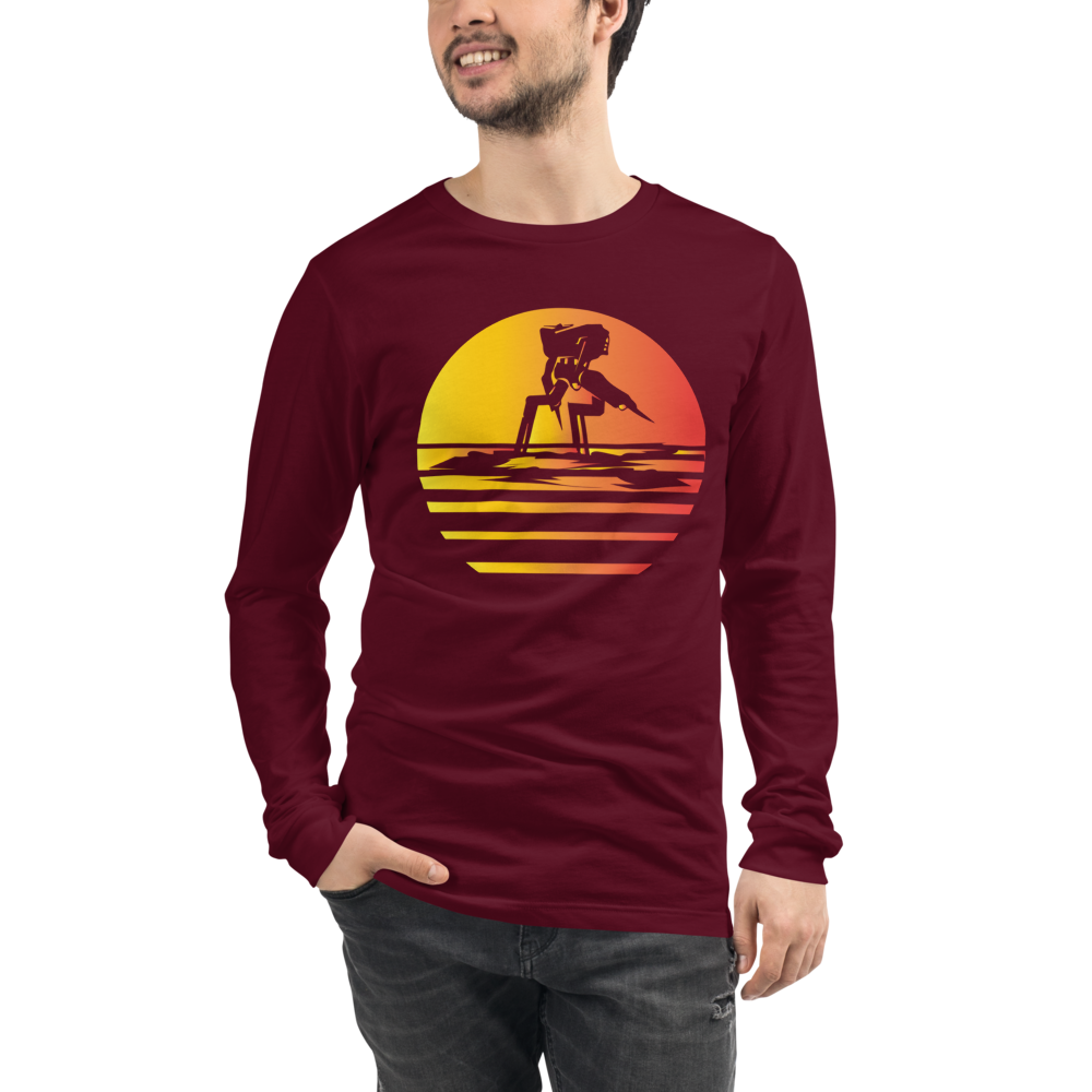 Scythe Synthwave Unisex Long Sleeve T-Shirt