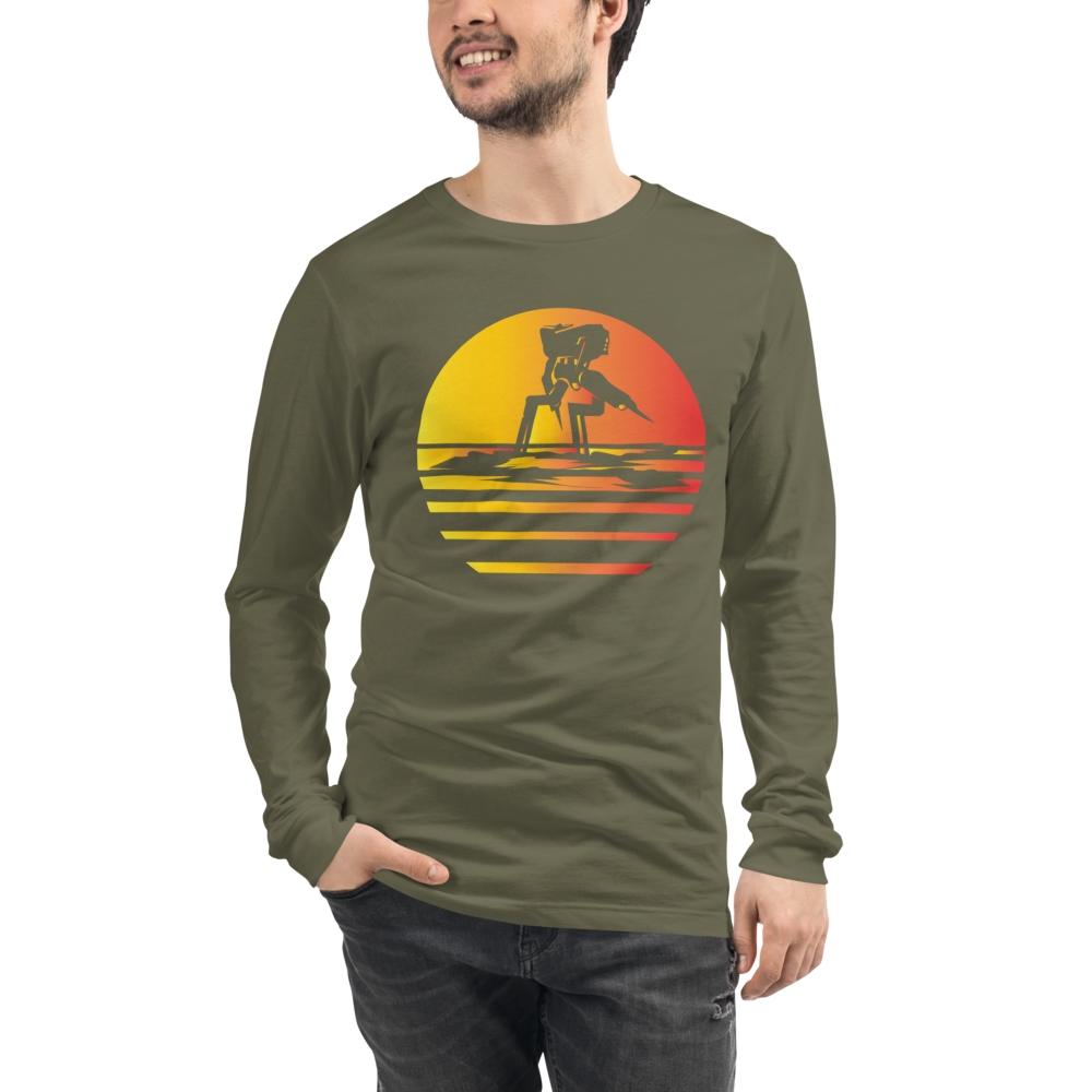 Scythe Synthwave Unisex Long Sleeve T-Shirt