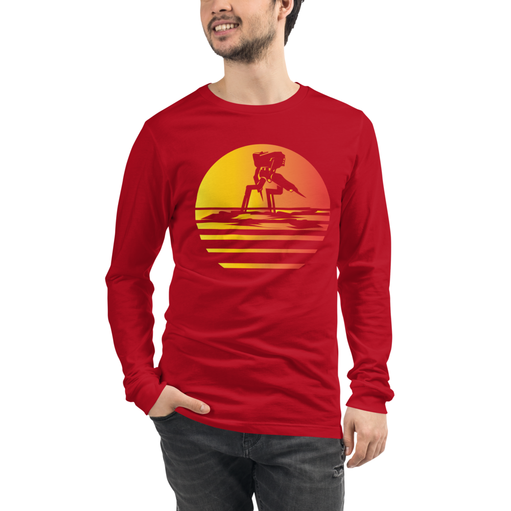 Scythe Synthwave Unisex Long Sleeve T-Shirt