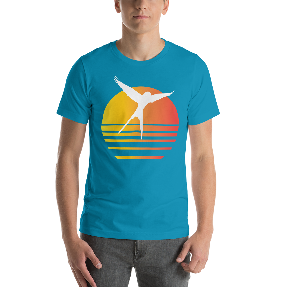 Wingspan Synthwave Unisex T-Shirt
