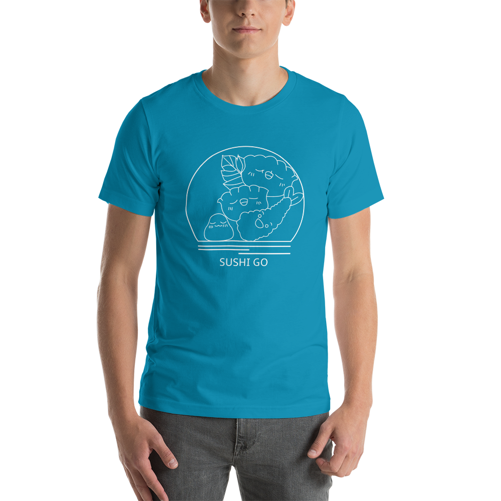 Sushi Go Minimalist Line Unisex T-Shirt
