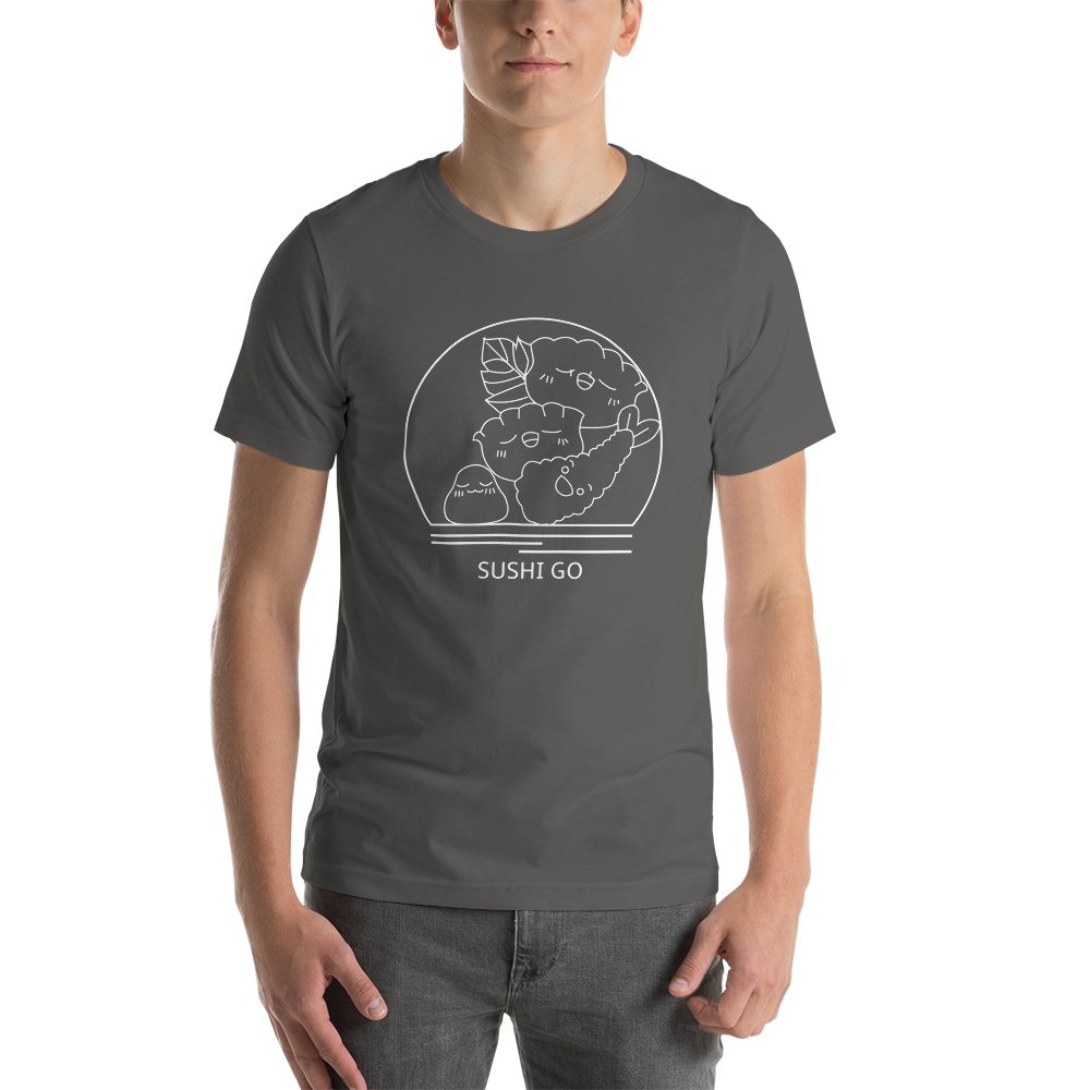 Sushi Go Minimalist Line Unisex T-Shirt
