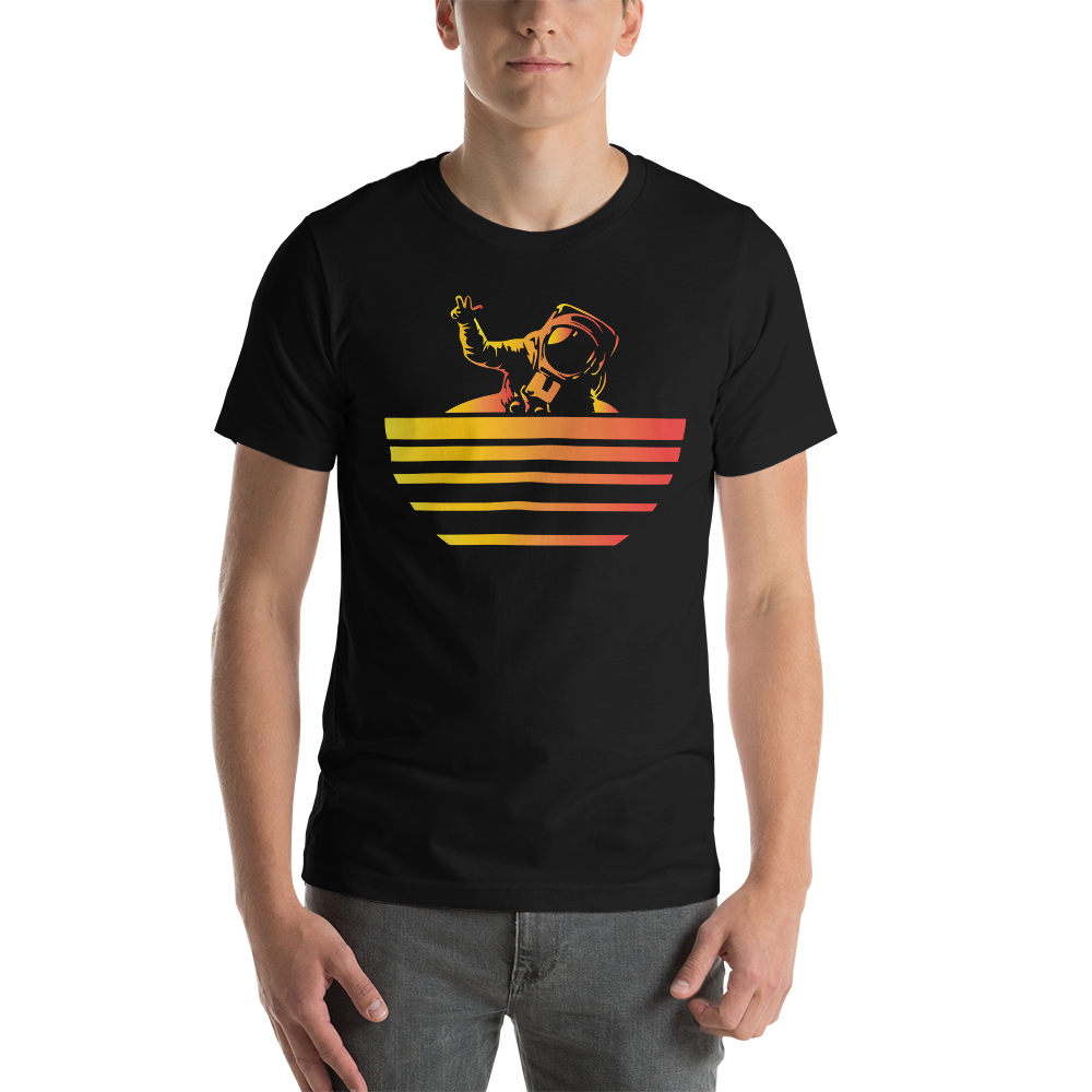 Terraforming Mars Synthwave Unisex T-Shirt