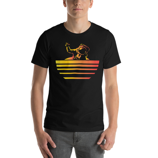 Terraforming Mars Synthwave Unisex T-Shirt
