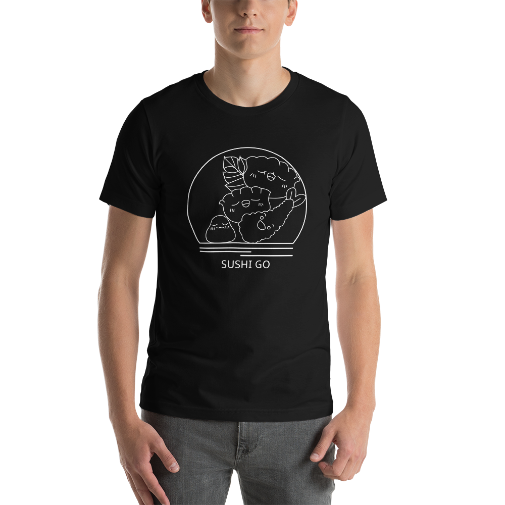 Sushi Go Minimalist Line Unisex T-Shirt