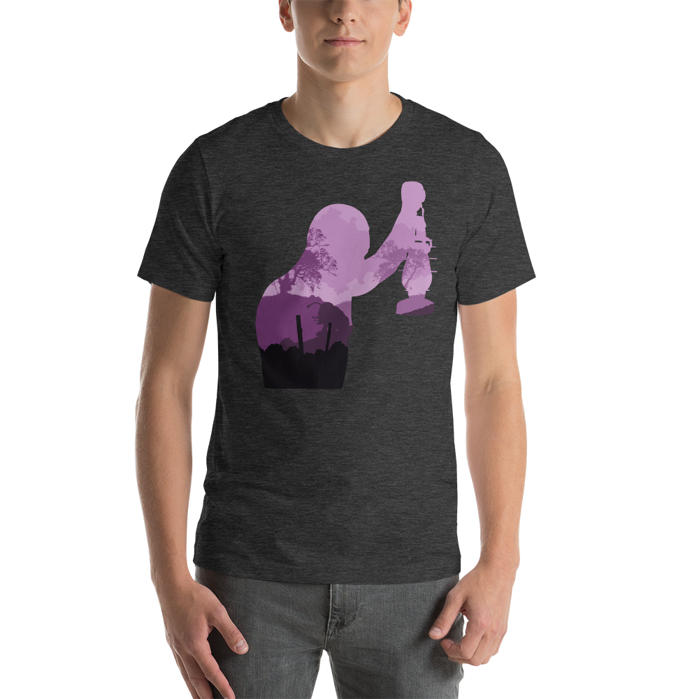 Kingdom Death Monster Silhouette Unisex T-Shirt