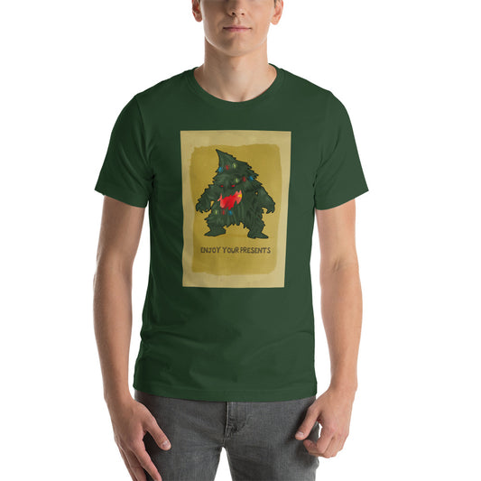 Enjoy Your Presents Toy Eater Christmas Dungeon RPG Unisex T-Shirt