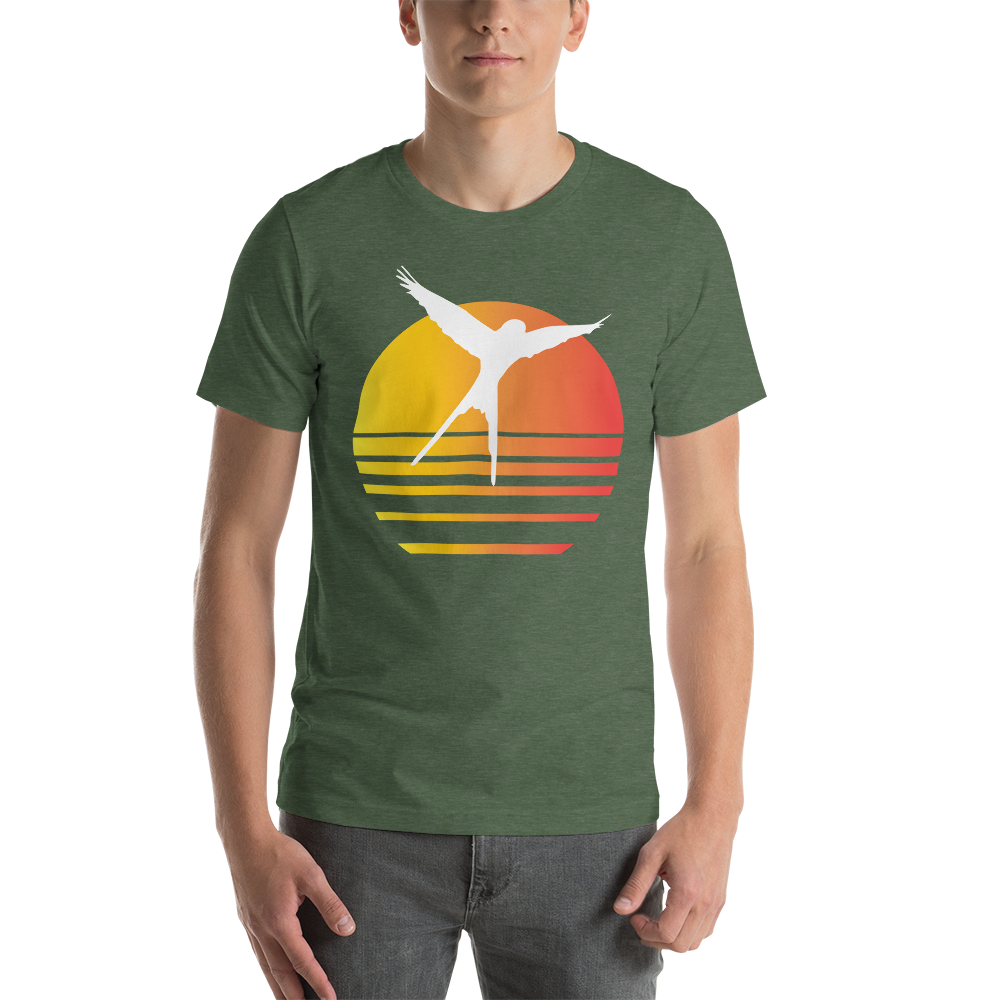 Wingspan Synthwave Unisex T-Shirt