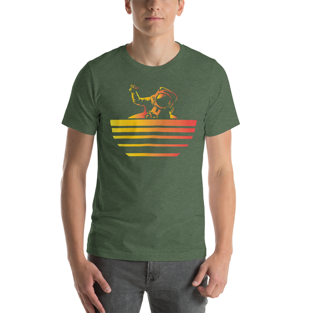 Terraforming Mars Synthwave Unisex T-Shirt