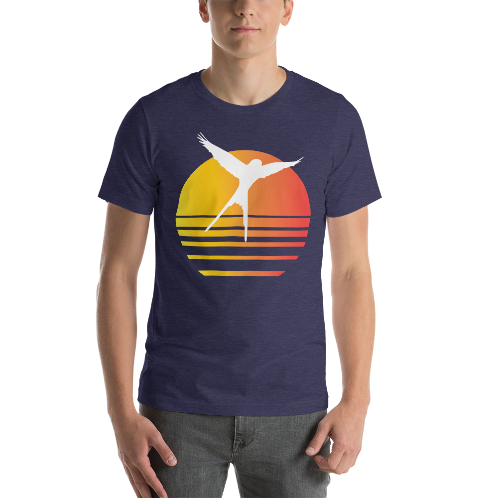 Wingspan Synthwave Unisex T-Shirt