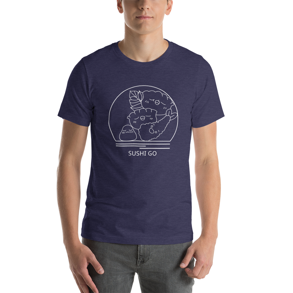 Sushi Go Minimalist Line Unisex T-Shirt