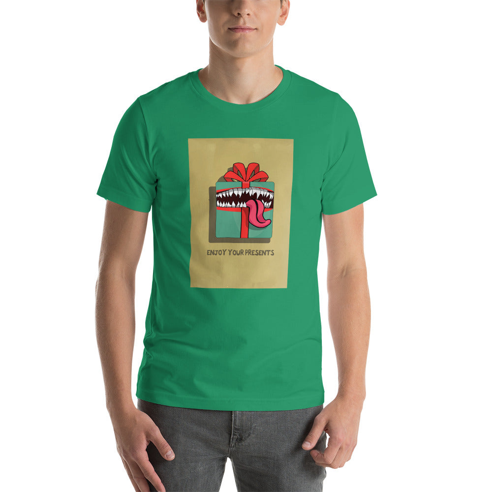 Enjoy Your Presents Mimic Christmas Dungeon RPG Unisex T-Shirt