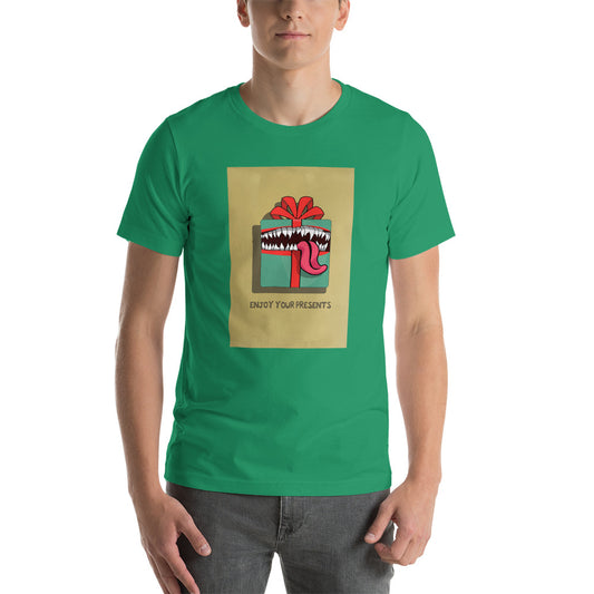 Enjoy Your Presents Mimic Christmas Dungeon RPG Unisex T-Shirt
