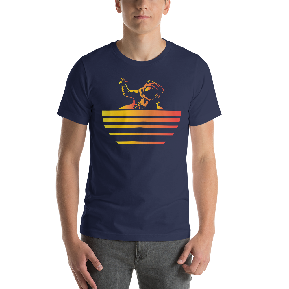 Terraforming Mars Synthwave Unisex T-Shirt