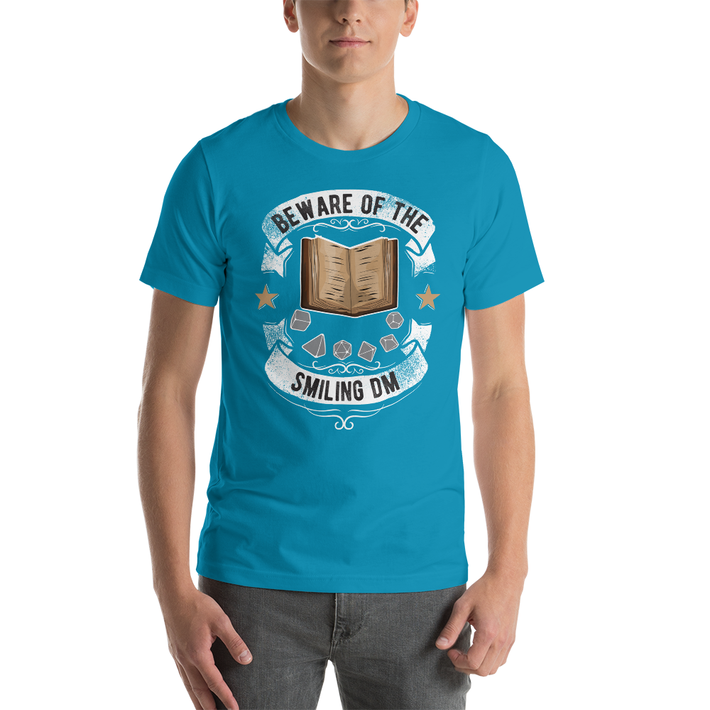 Beware the Smiling DM Dungeon RPG Unisex T-Shirt