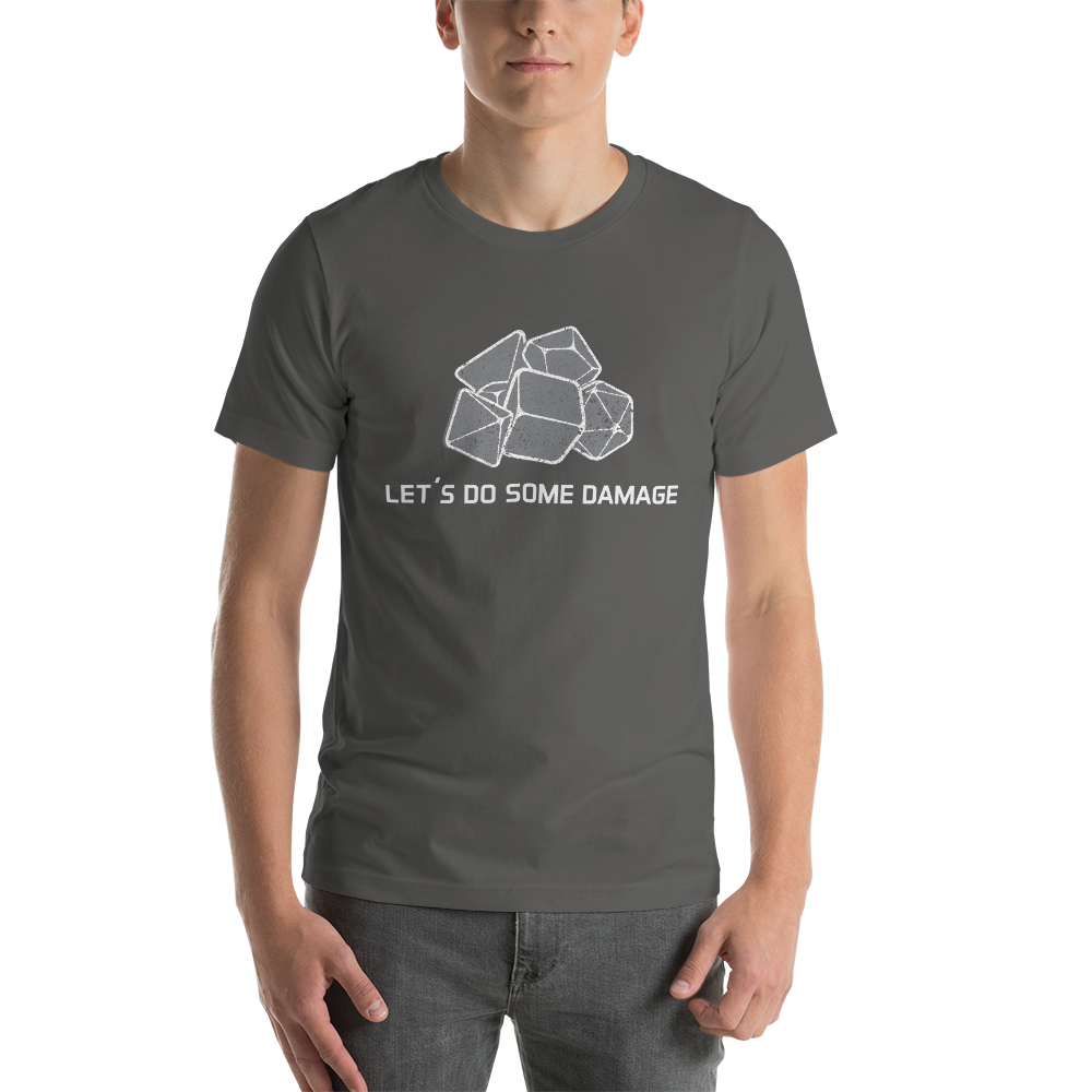 Let's Do Some Damage Dungeon RPG Unisex T-Shirt