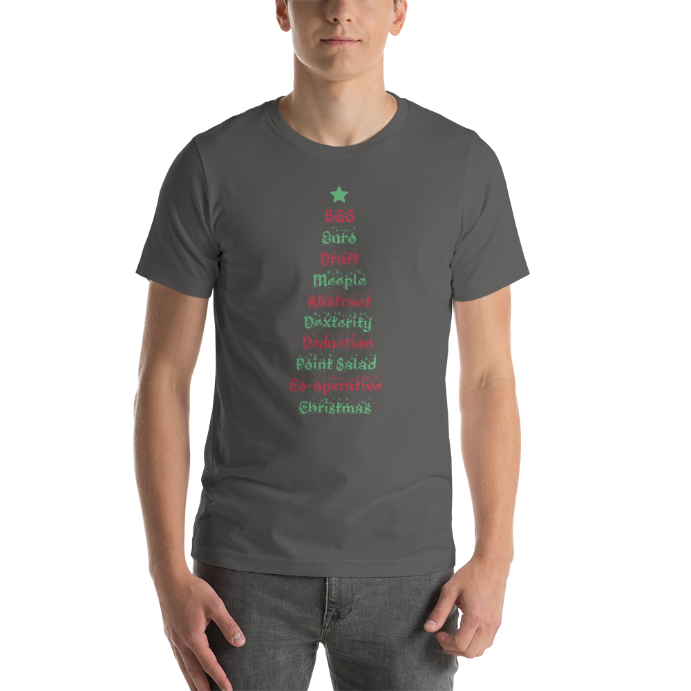 Christmas Tree Board Game Mechanics - Christmas Unisex T-Shirt