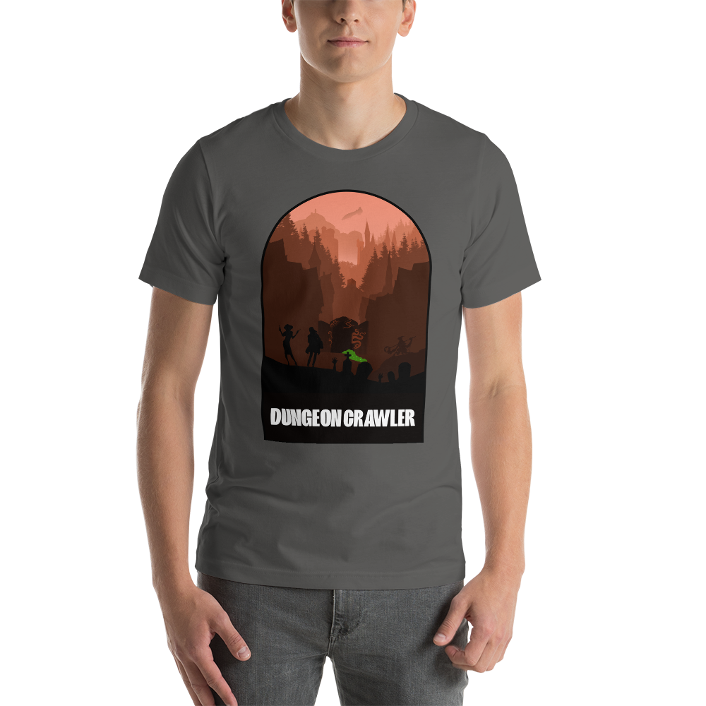 Dungeon Crawler Board Game Mechanic Unisex T-Shirt