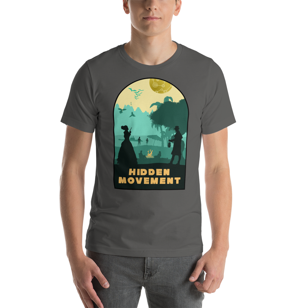 Hidden Movement Board Game Mechanic Unisex T-Shirt