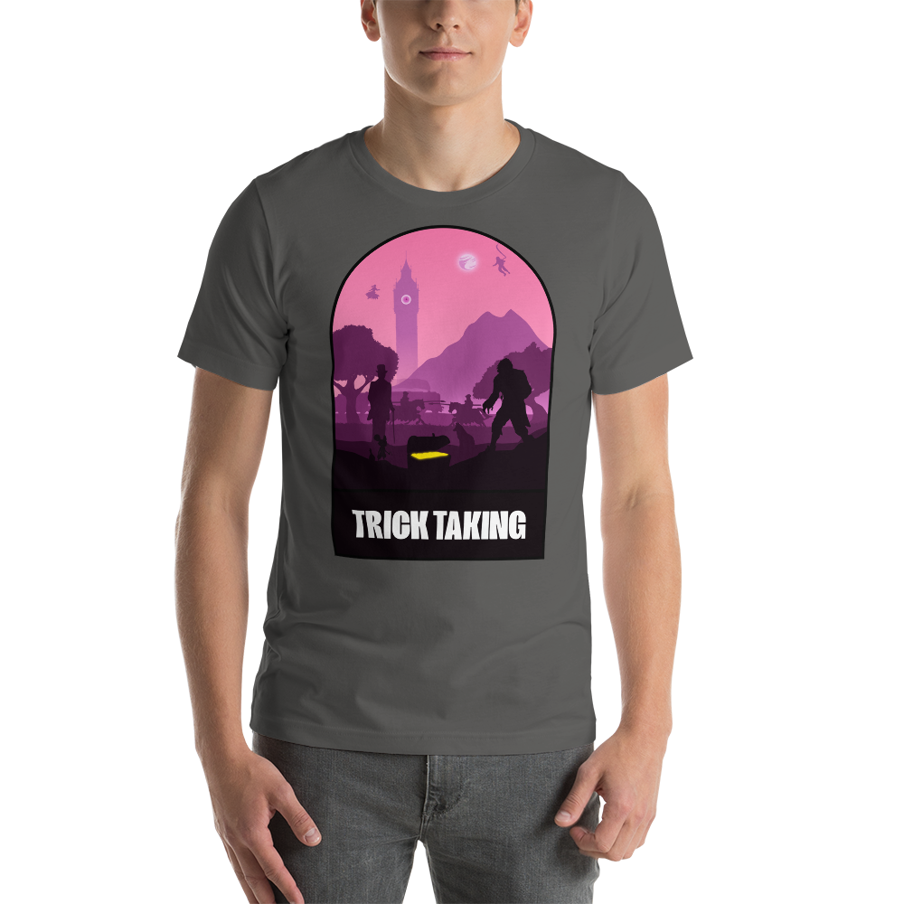 Trick Taking Board Game Mechanic Unisex T-Shirt