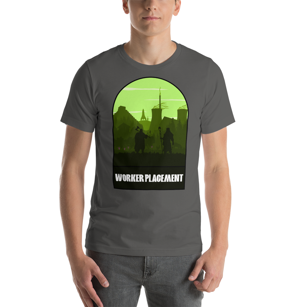 Worker Placement Board Game Mechanic Unisex T-Shirt