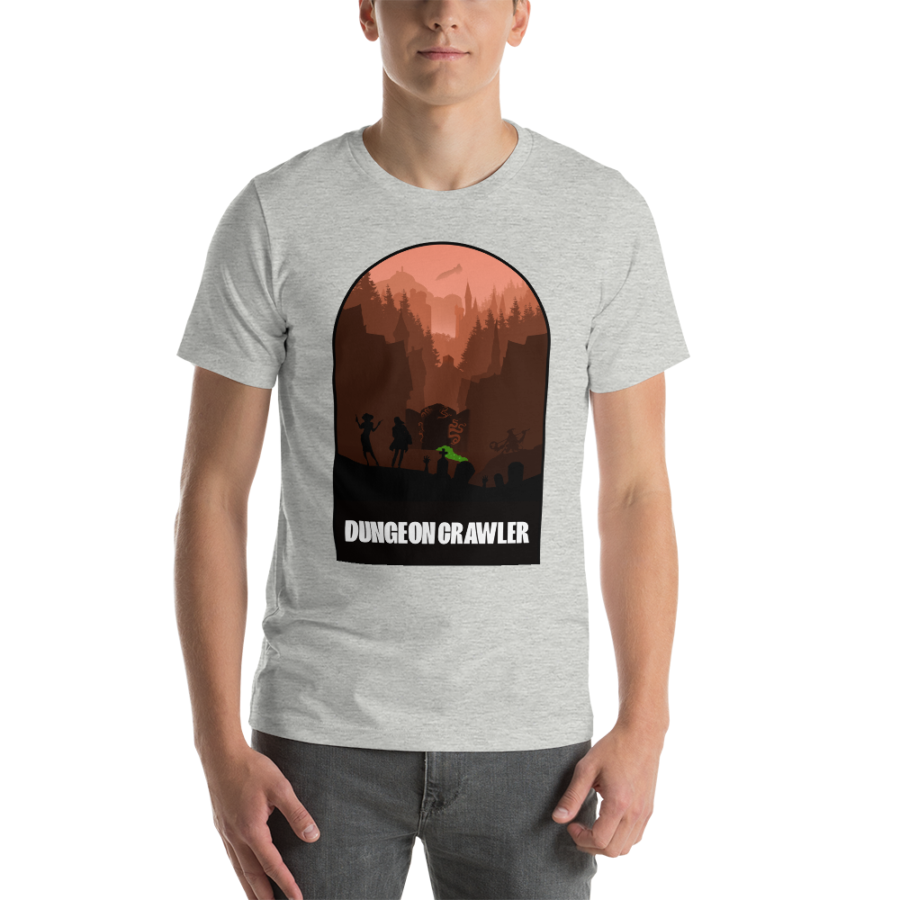 Dungeon Crawler Board Game Mechanic Unisex T-Shirt