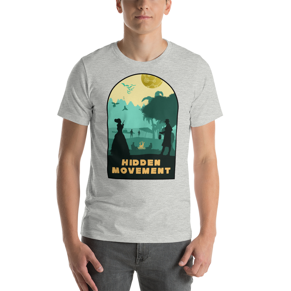 Hidden Movement Board Game Mechanic Unisex T-Shirt