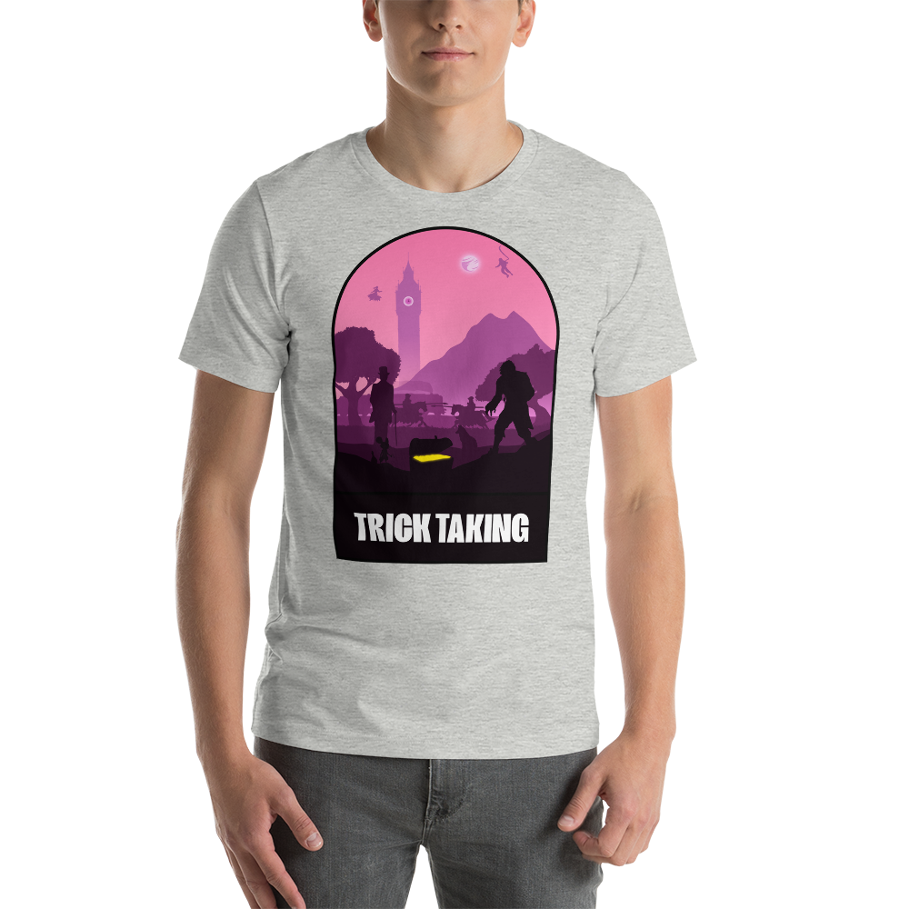 Trick Taking Board Game Mechanic Unisex T-Shirt