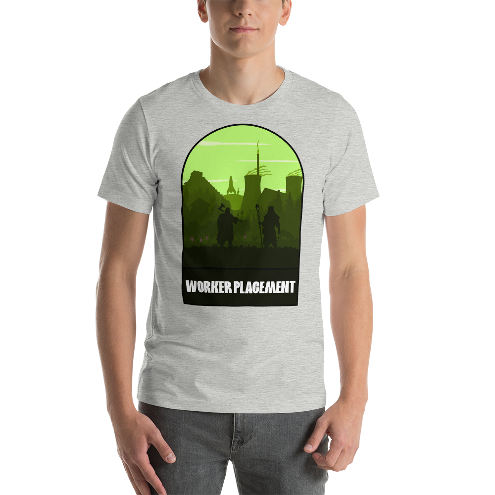 Worker Placement Board Game Mechanic Unisex T-Shirt