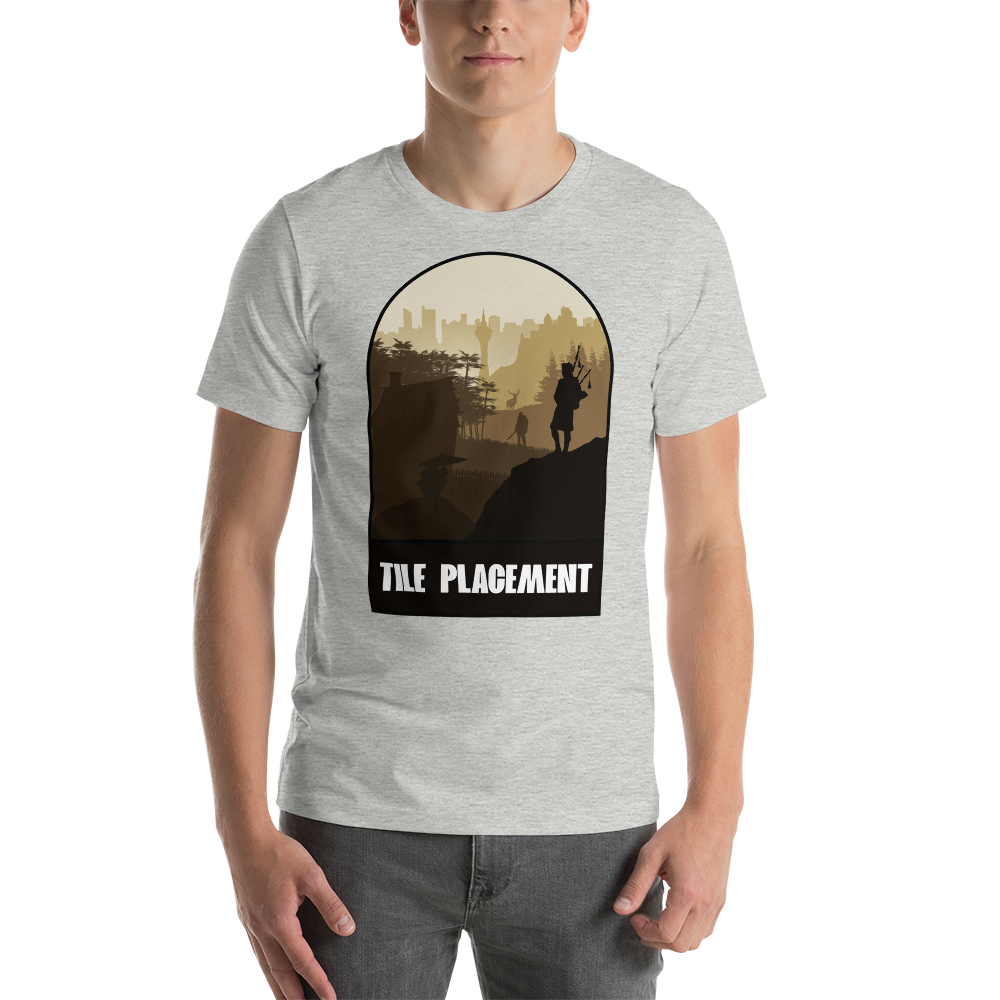 Tile Placement Board Game Mechanic Unisex T-Shirt
