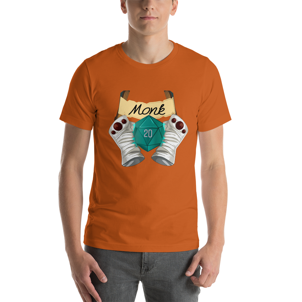 Monk Fantasy RPG Character class Unisex T-Shirt