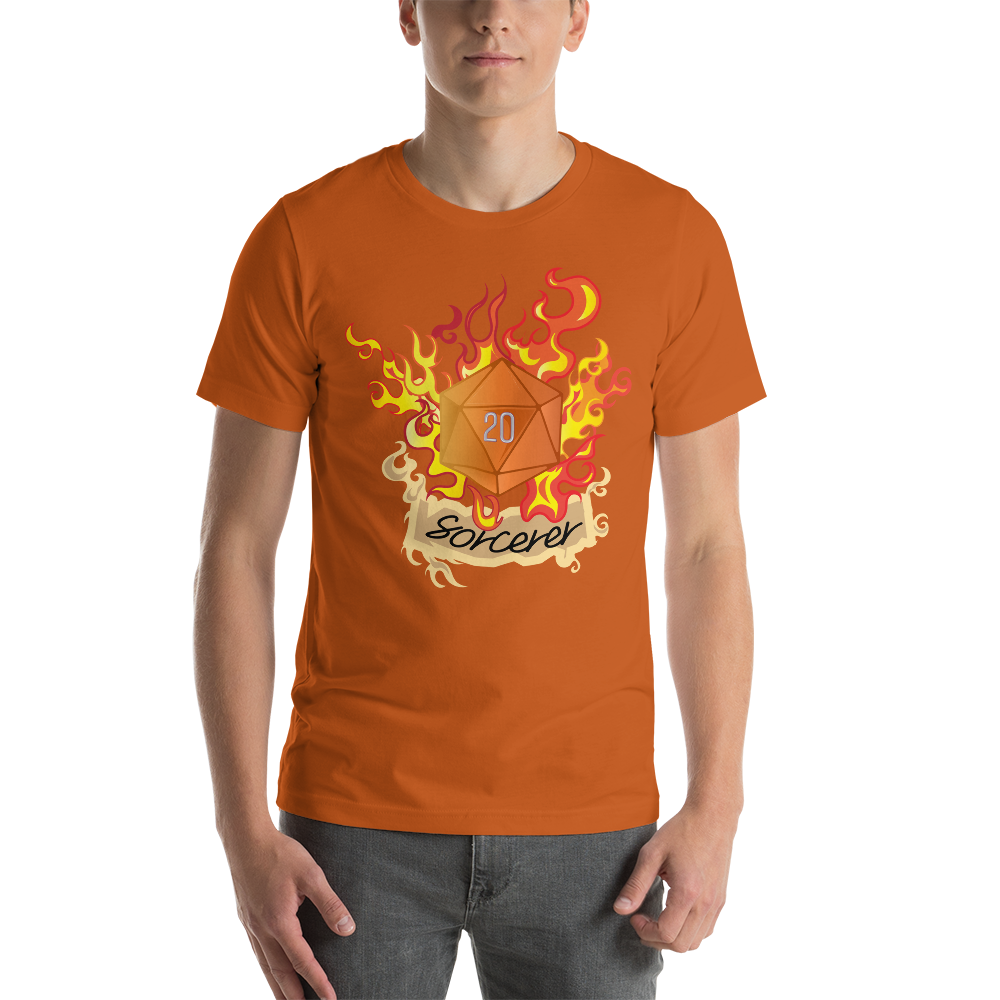 Sorcerer Fantasy RPG Character class Unisex T-Shirt