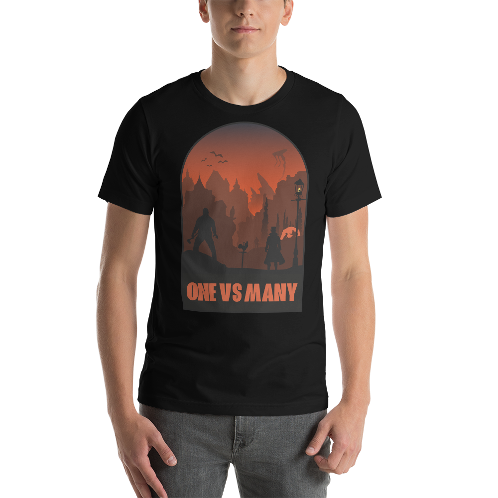 One vs Many Board Game Mechanic Unisex T-Shirt