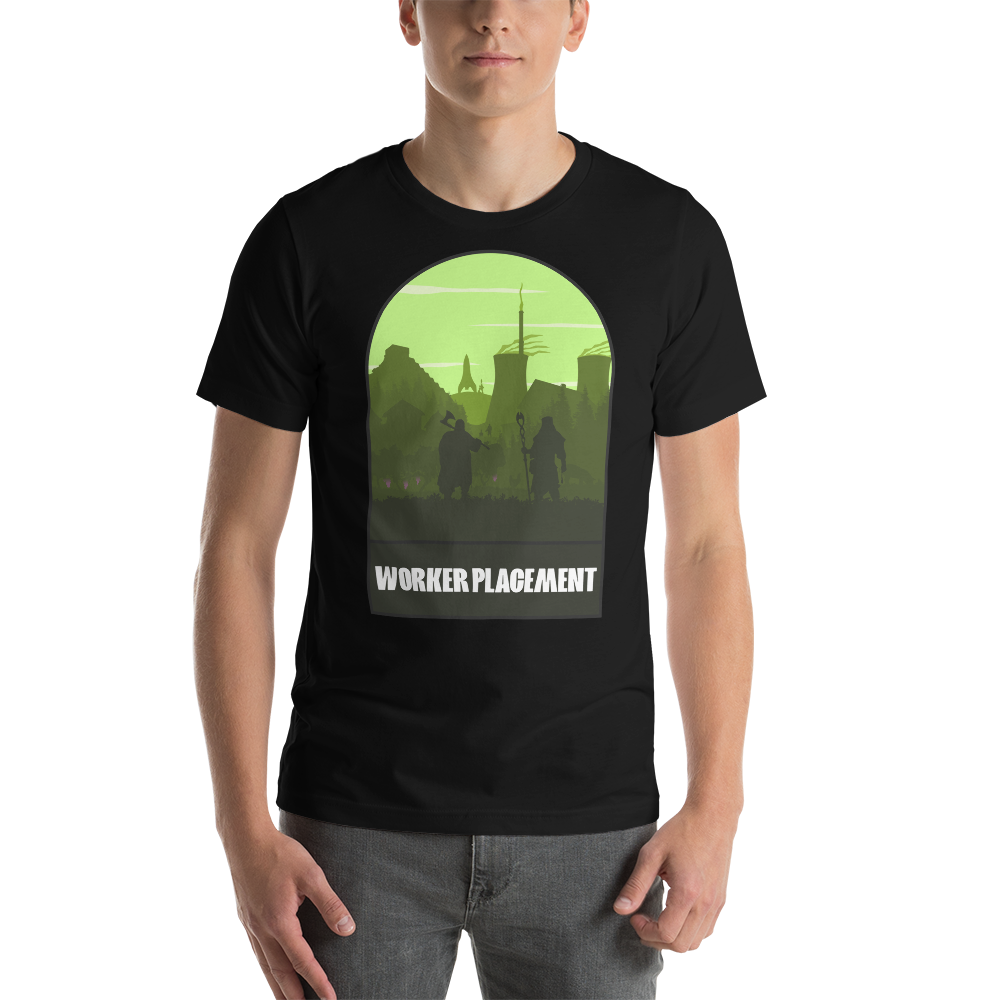 Worker Placement Board Game Mechanic Unisex T-Shirt