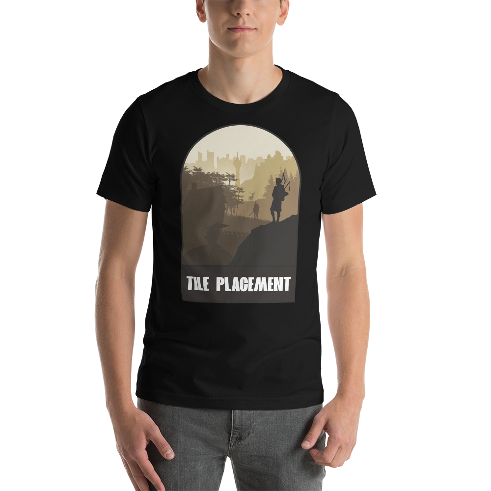 Tile Placement Board Game Mechanic Unisex T-Shirt