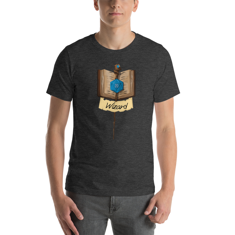 Wizard Fantasy RPG Character class Unisex T-Shirt