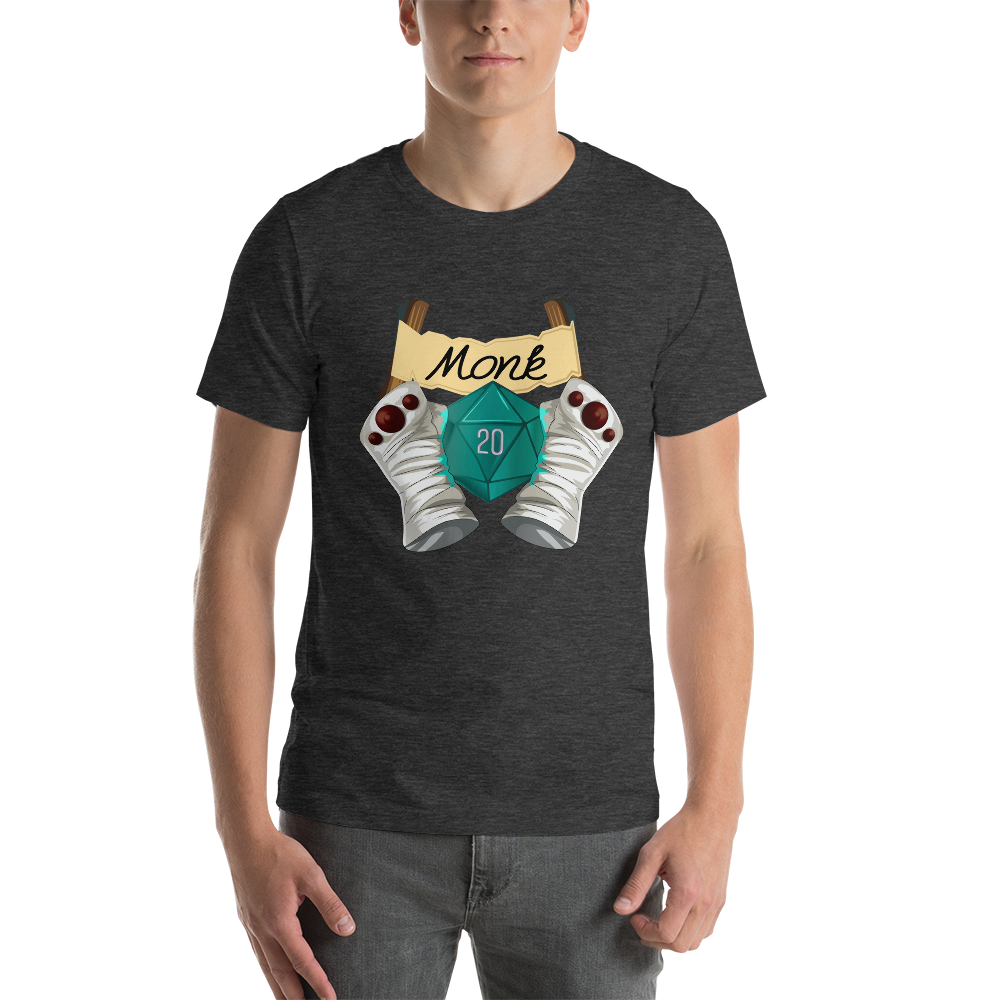 Monk Fantasy RPG Character class Unisex T-Shirt