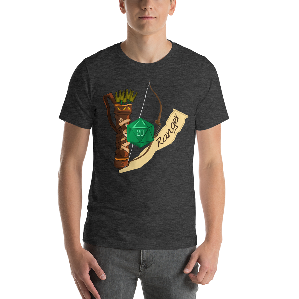 Ranger Fantasy RPG D20 Character Class Unisex T-Shirt
