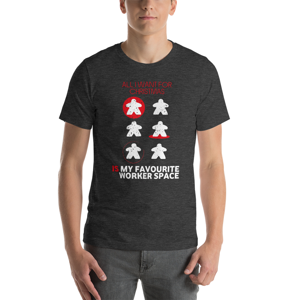 All I Want For Christmas Is My Favourite Worker Space - Christmas Unisex T-Shirt