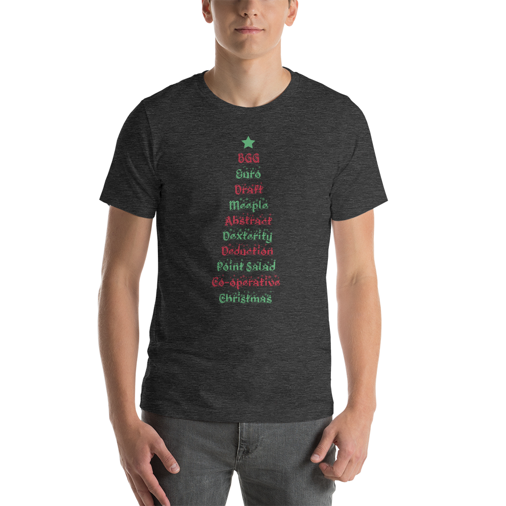 Christmas Tree Board Game Mechanics - Christmas Unisex T-Shirt