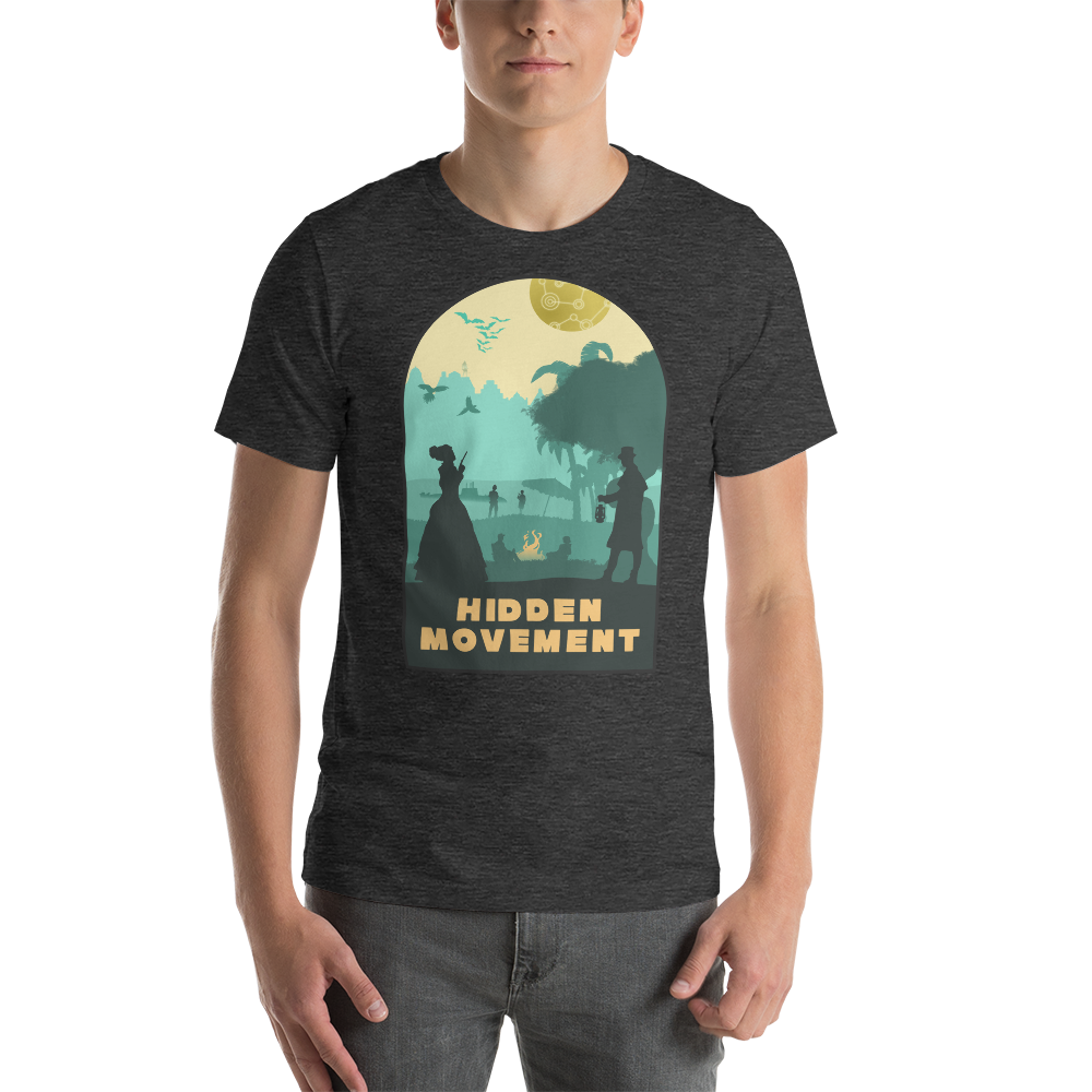 Hidden Movement Board Game Mechanic Unisex T-Shirt