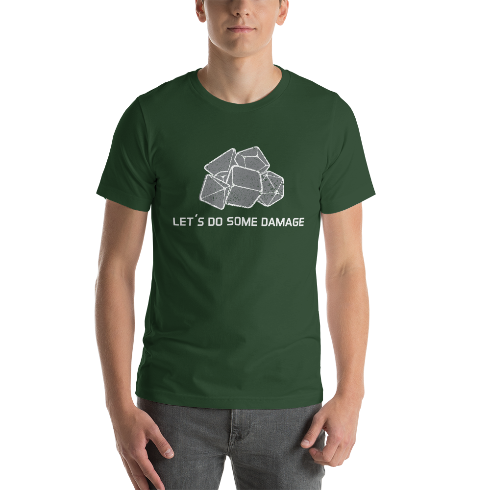 Let's Do Some Damage Dungeon RPG Unisex T-Shirt