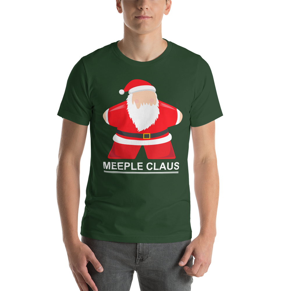 Meeple Claus Christmas Unisex T-Shirt