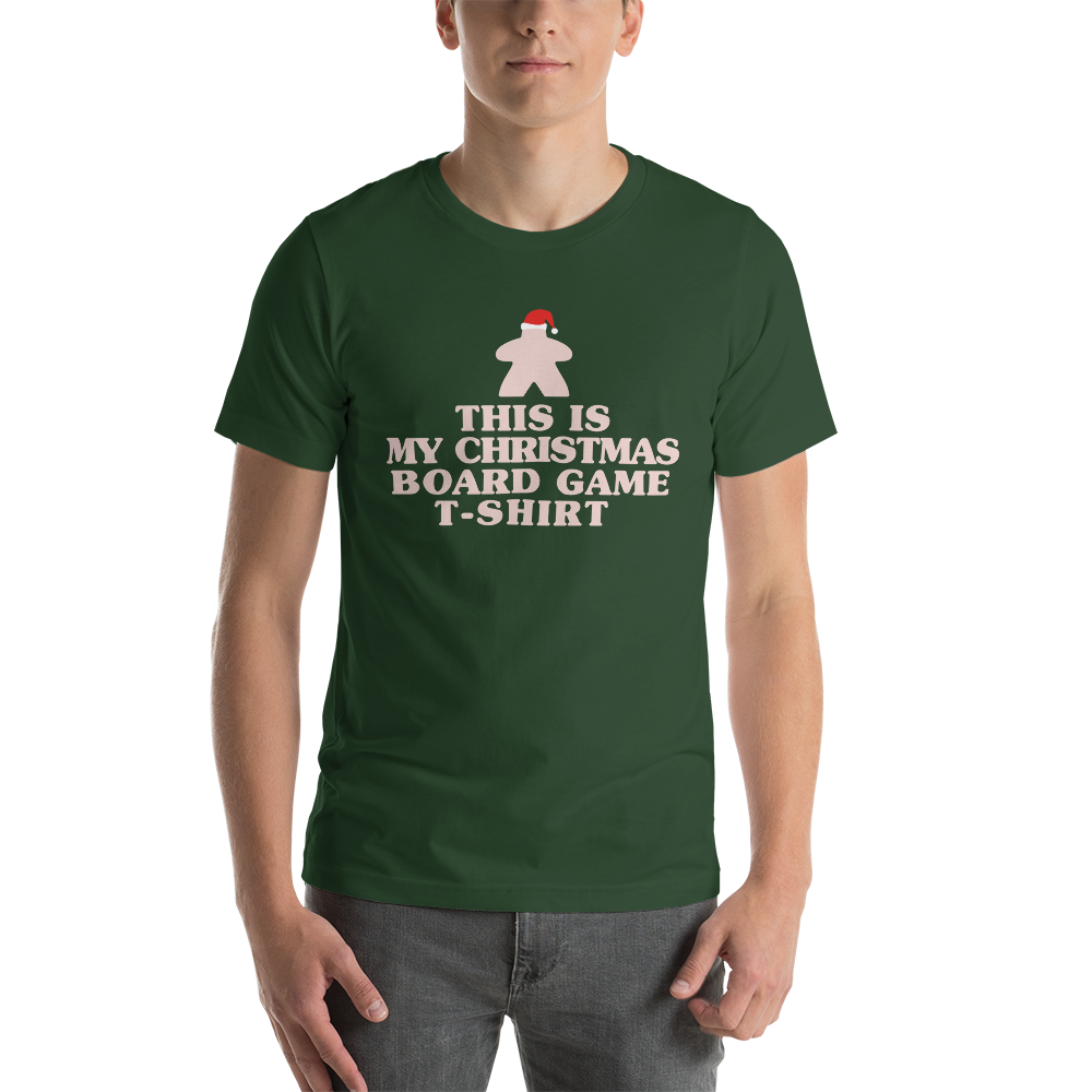 This Is My Christmas Board Game T-Shirt Festive Unisex T-Shirt